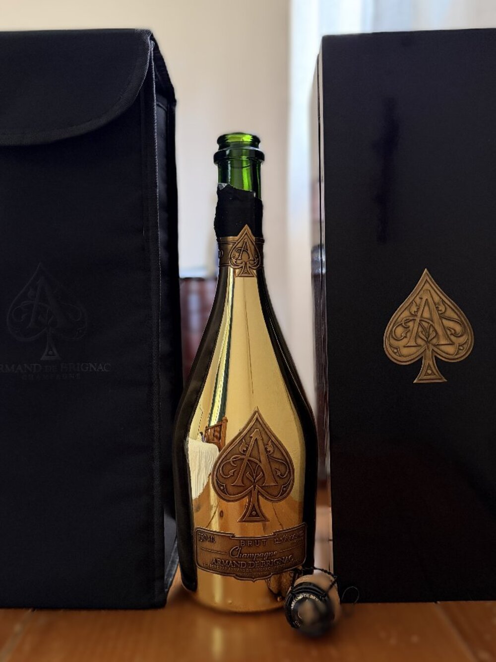 Armand de Brignac Ace of Spades Gold Bottle (Empty Display)